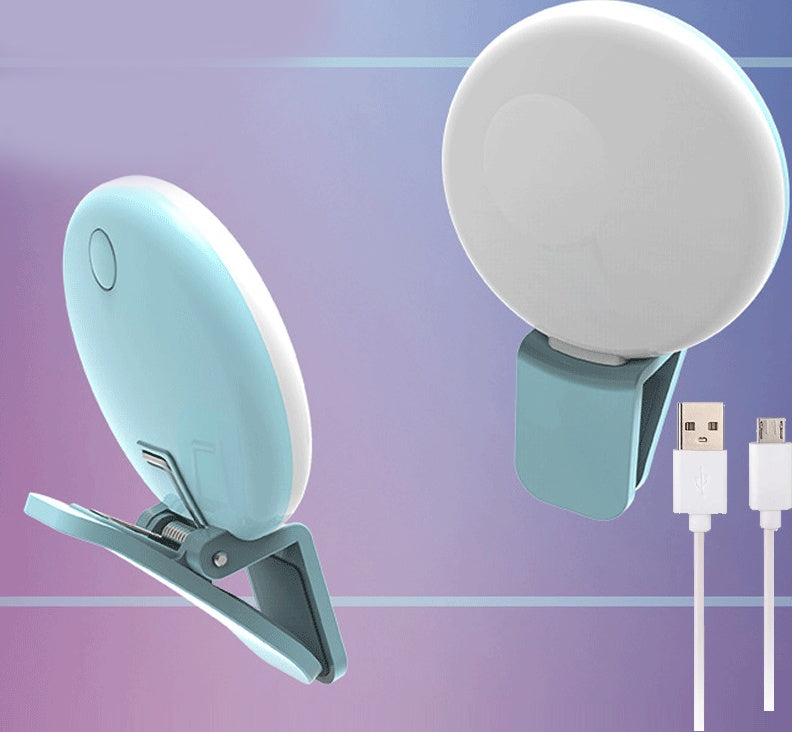 Mini Selfie Light with Clip