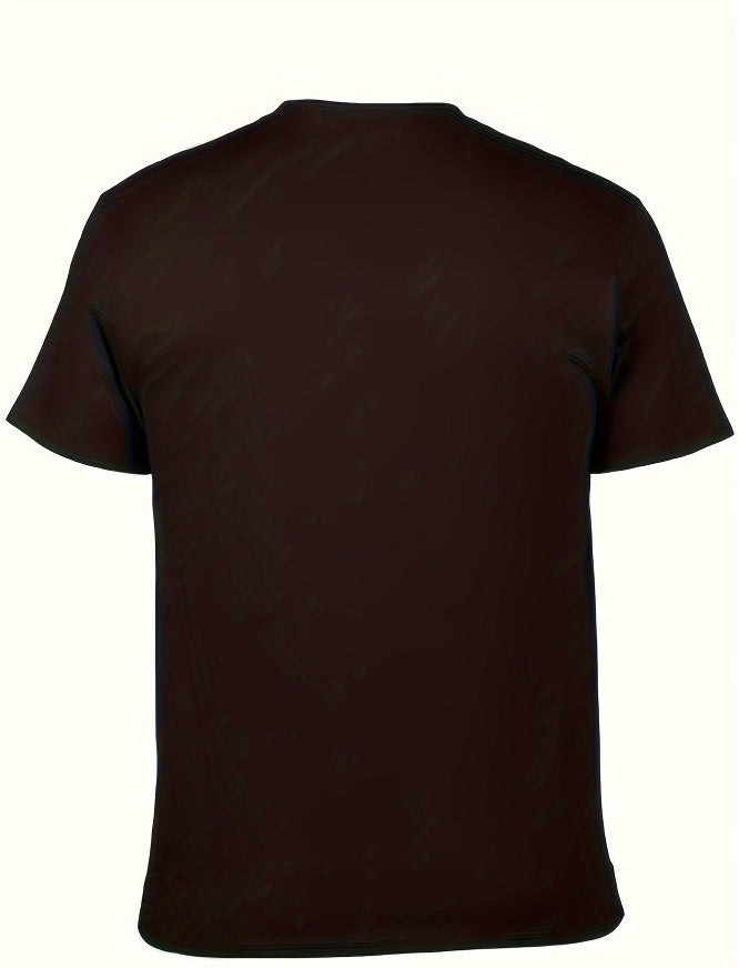 Comfortable Milano Italy Print Round Neck Short-sleeve