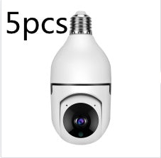 1080P Bulb 4X Zoom Camera E27 Home 5GWiFi Alarm Monitor