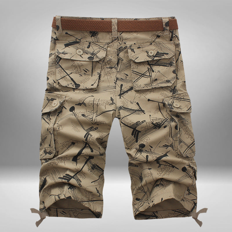 Men's Printed Summer Casual Shorts