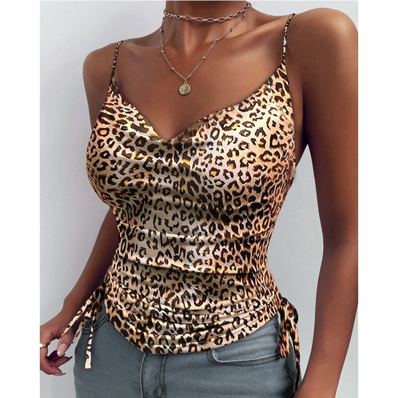 Spaghetti Strap V-neck Camisole