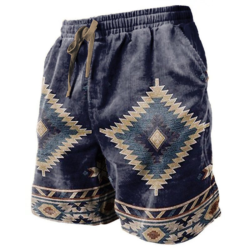 3D Printed Breathable Soft Men's Shorts