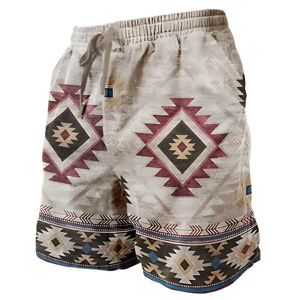 3D Printed Breathable Soft Men's Shorts