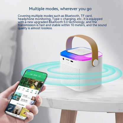 Bluetooth Karaoke Machine with Microphone