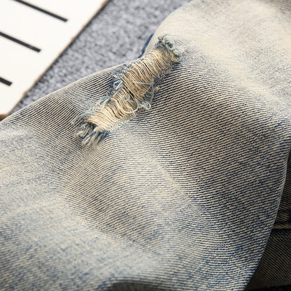Men's Ripped Jeans Slim Fit
