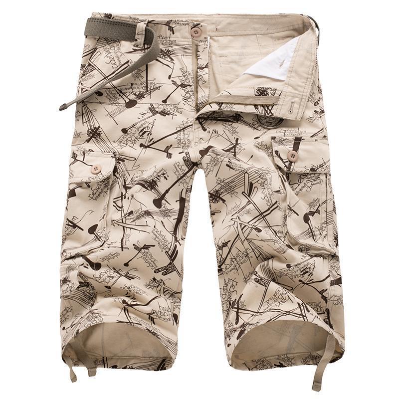 Men's Printed Summer Casual Shorts