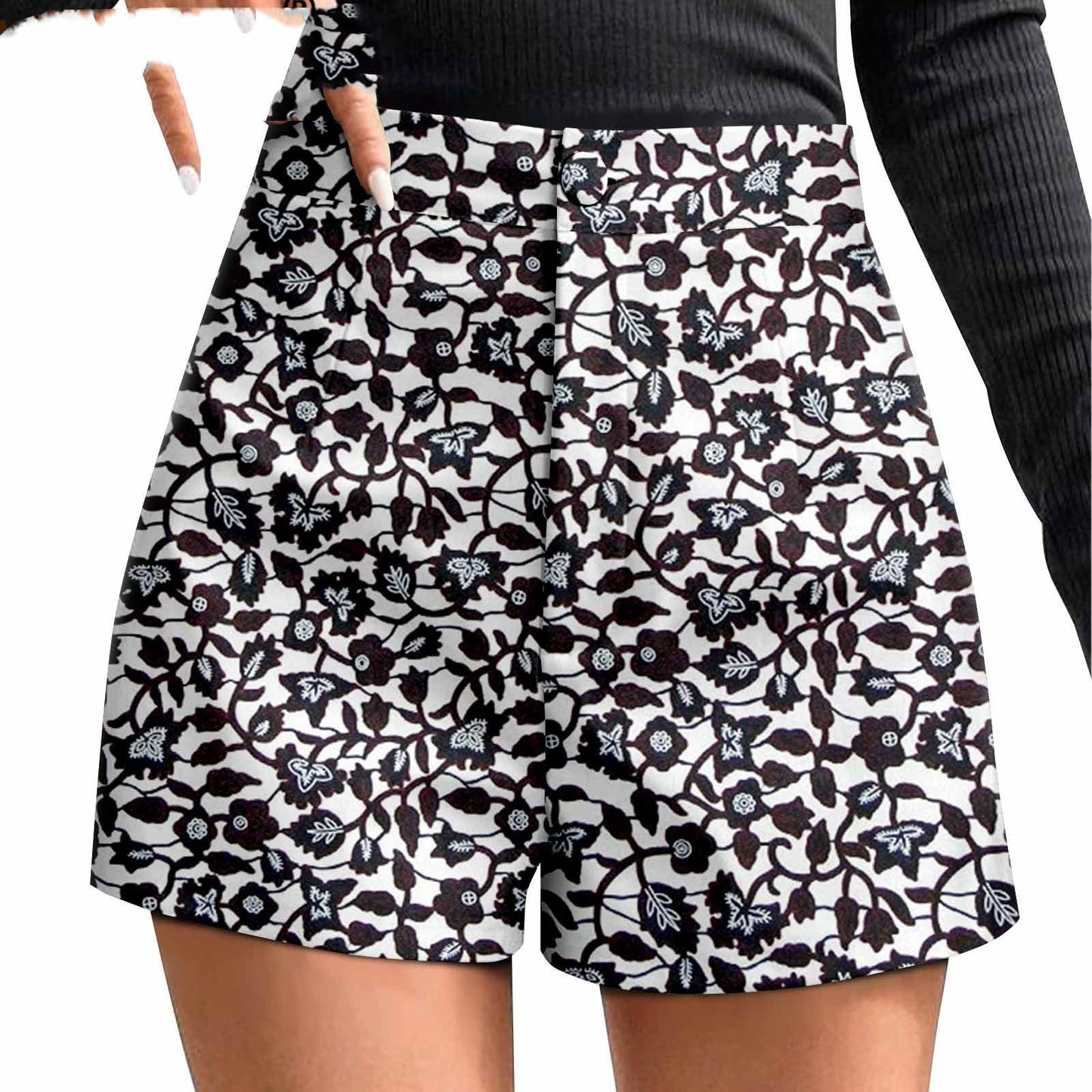 African Printed Batik Shorts