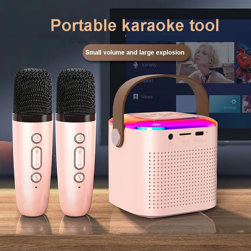 Bluetooth Karaoke Machine with Microphone