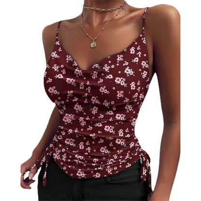 Spaghetti Strap V-neck Camisole