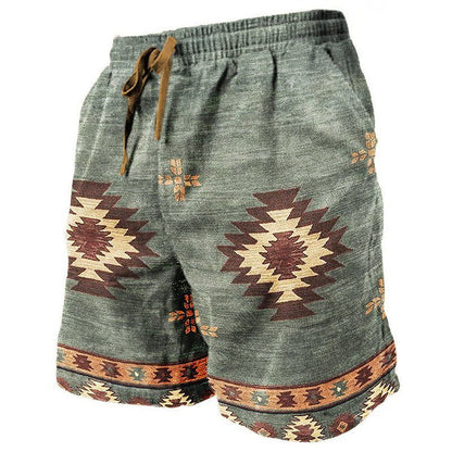 3D Printed Breathable Soft Men's Shorts