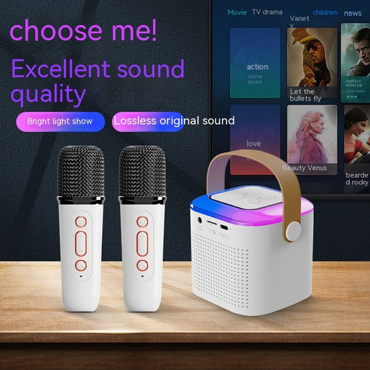 Bluetooth Karaoke Machine with Microphone