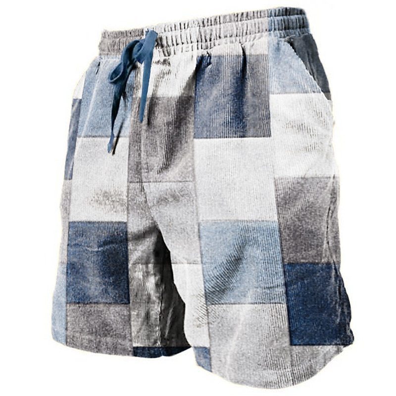 3D Printed Breathable Soft Men's Shorts