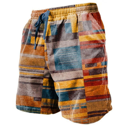 3D Printed Breathable Soft Men's Shorts