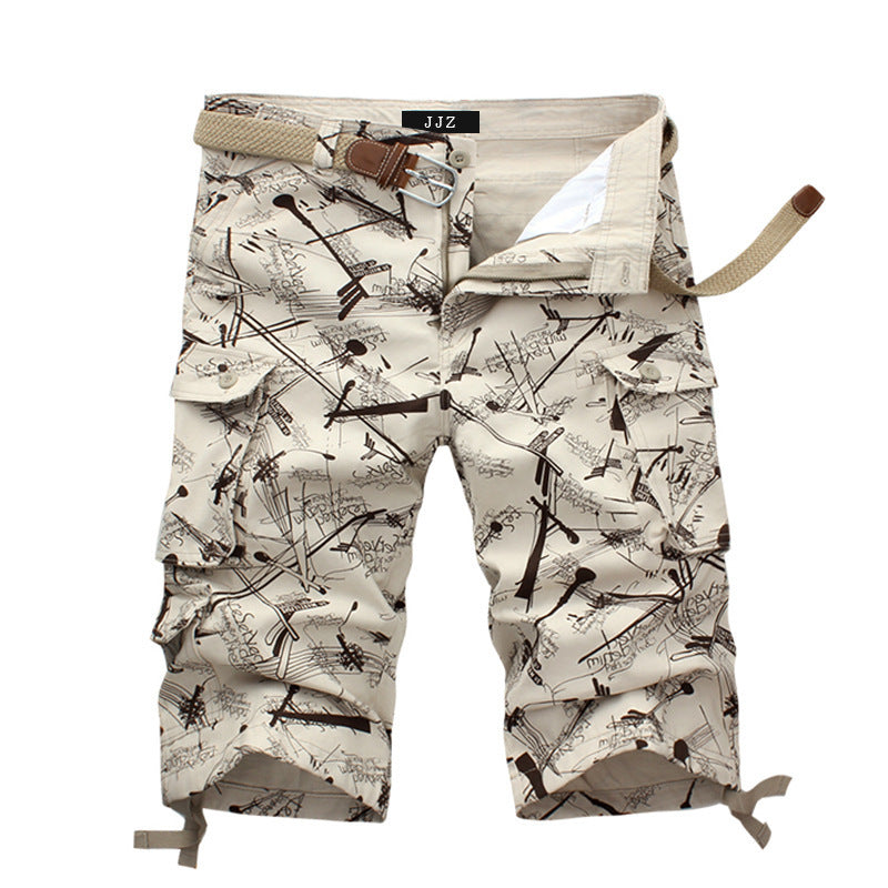 Men's Printed Summer Casual Shorts