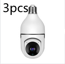 1080P Bulb 4X Zoom Camera E27 Home 5GWiFi Alarm Monitor